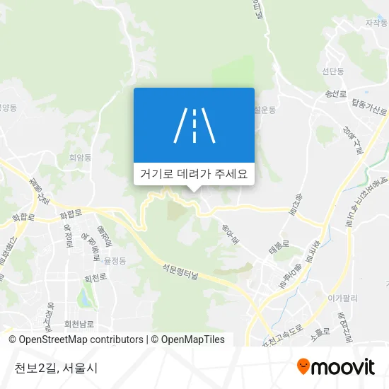 천보2길 지도