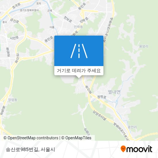 송산로985번길 지도