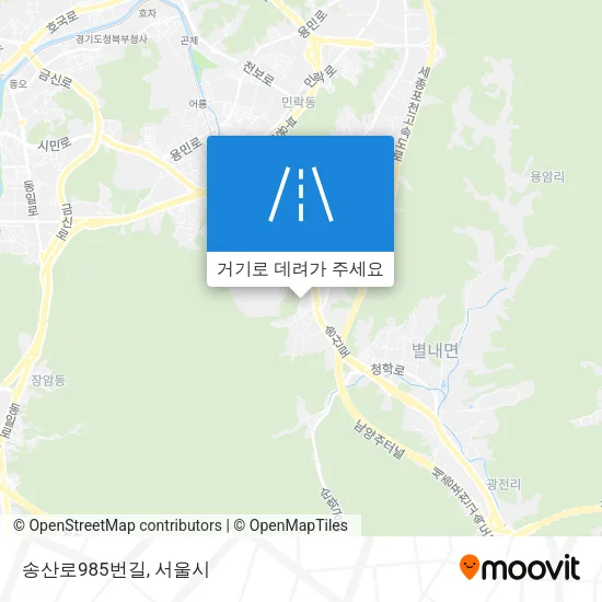 송산로985번길 지도