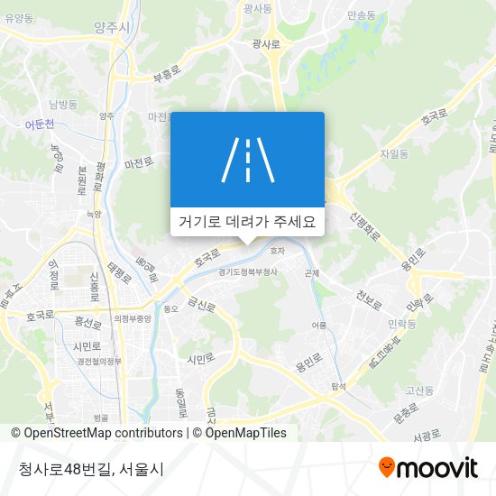 청사로48번길 지도
