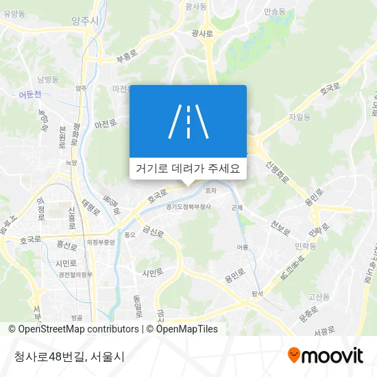 청사로48번길 지도