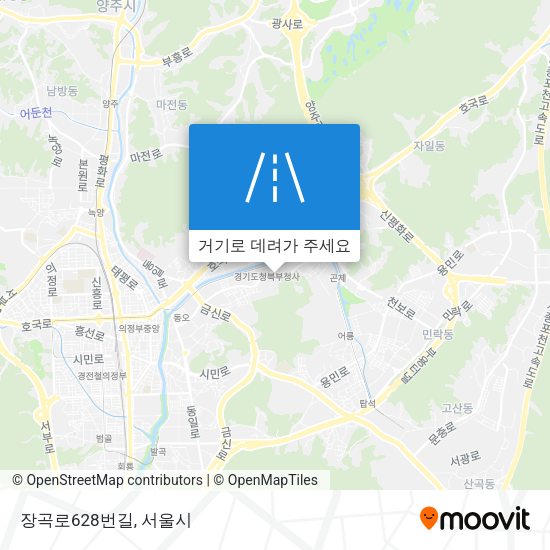 장곡로628번길 지도