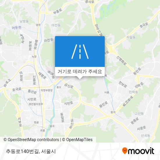 추동로140번길 지도