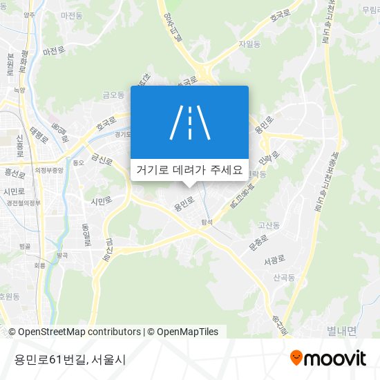 용민로61번길 지도