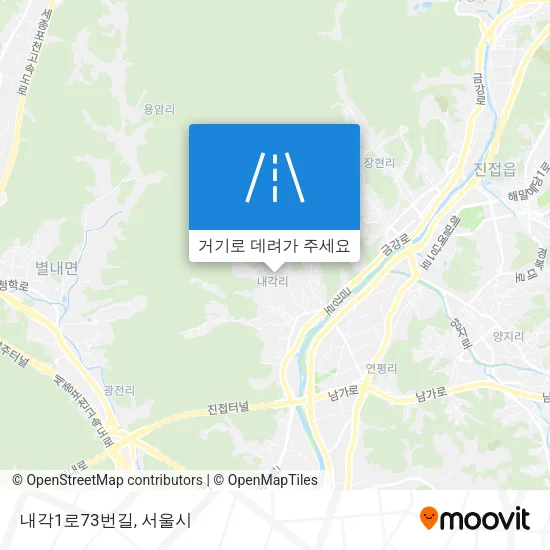 내각1로73번길 지도