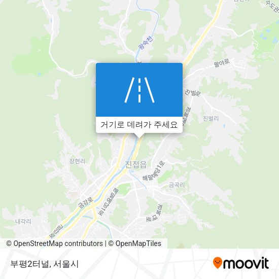 부평2터널 지도