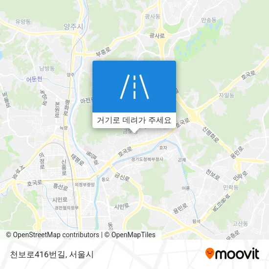 천보로416번길 지도
