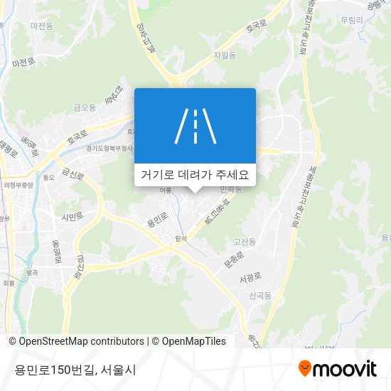 용민로150번길 지도