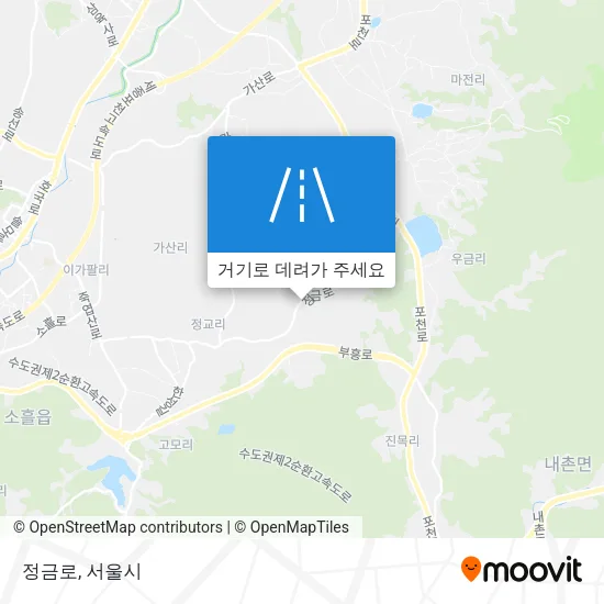 정금로 지도