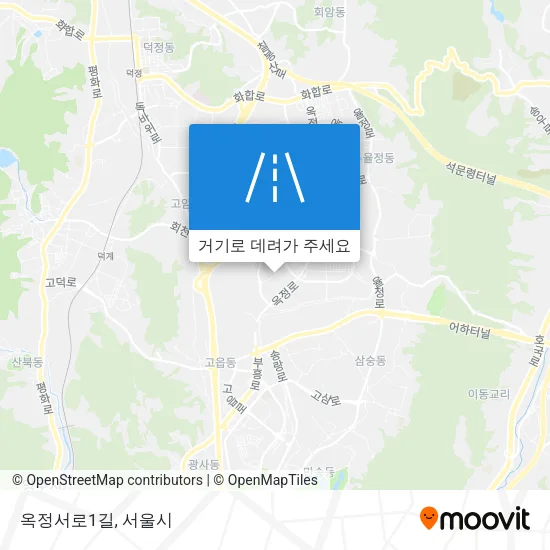 옥정서로1길 지도