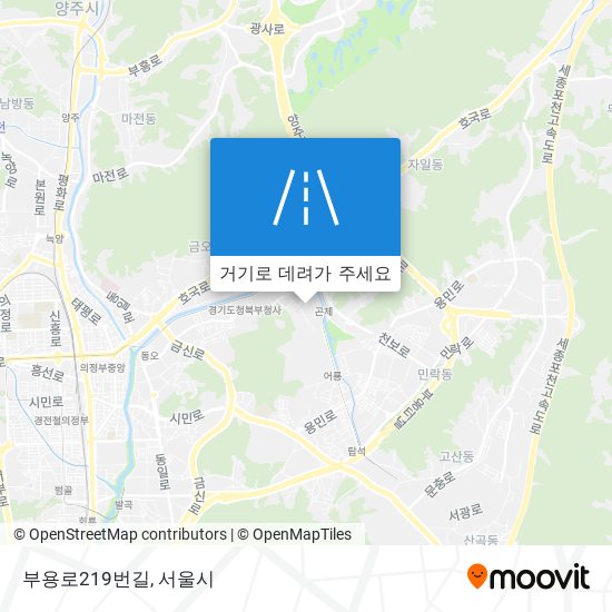 부용로219번길 지도