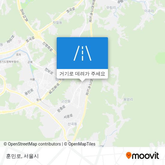 훈민로 지도