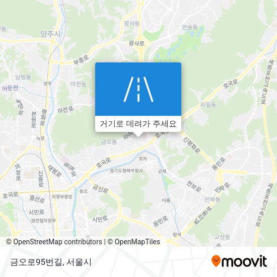 금오로95번길 지도