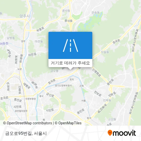 금오로95번길 지도