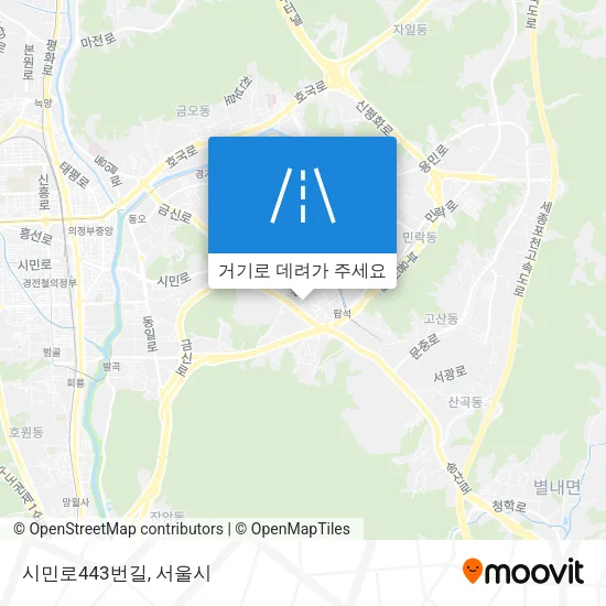 시민로443번길 지도