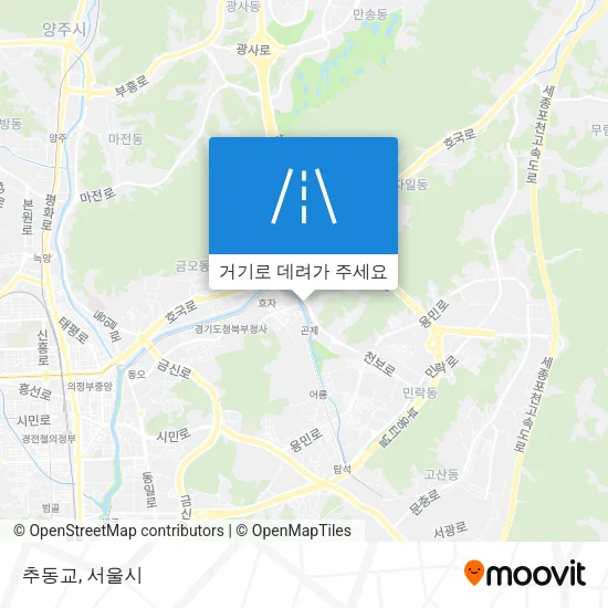 추동교 지도