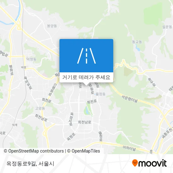 옥정동로9길 지도