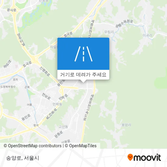 송양로 지도