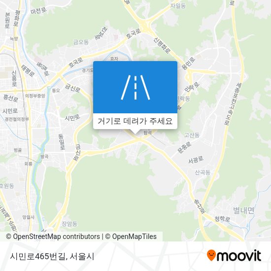 시민로465번길 지도