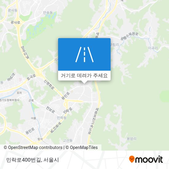 민락로400번길 지도