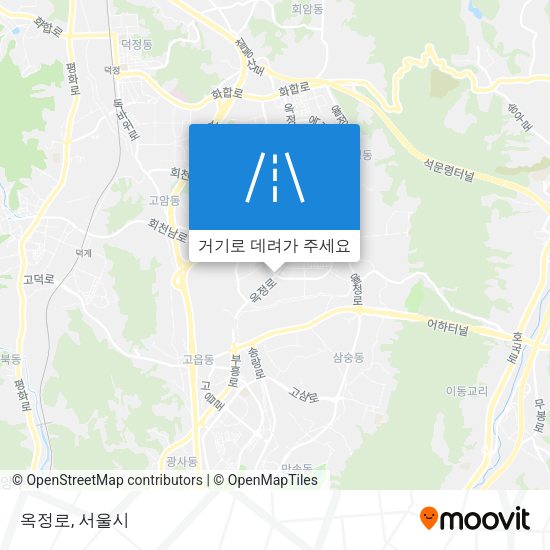 옥정로 지도