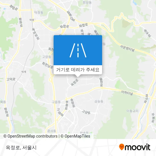 옥정로 지도