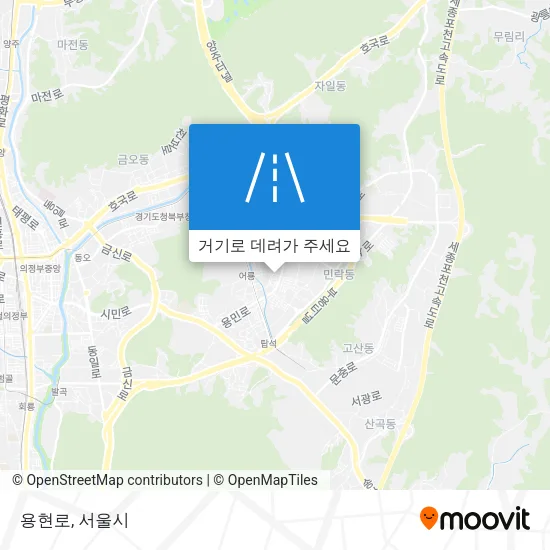 용현로 지도