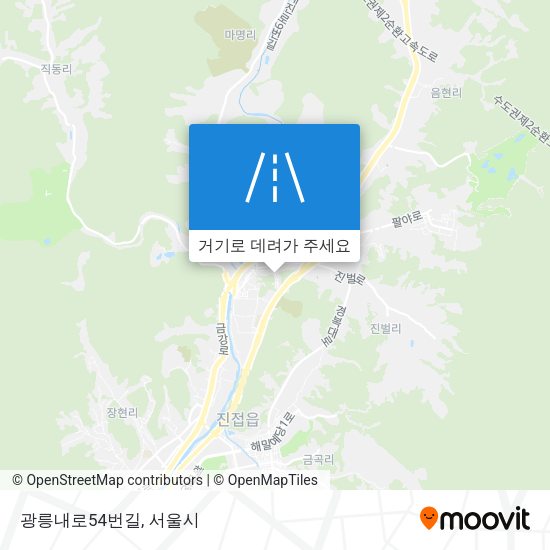 광릉내로54번길 지도