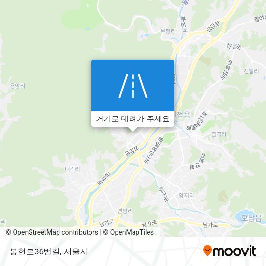 봉현로36번길 지도