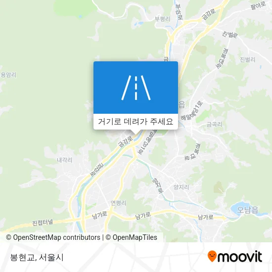 봉현교 지도