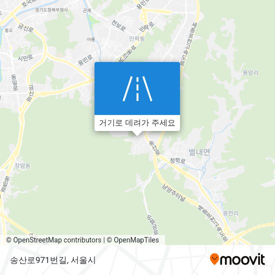 송산로971번길 지도
