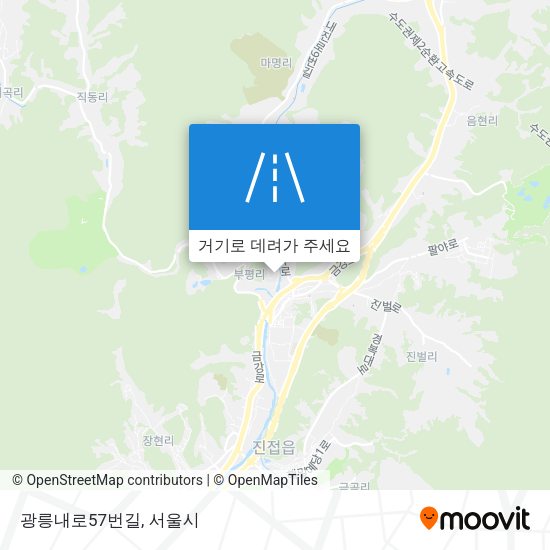 광릉내로57번길 지도