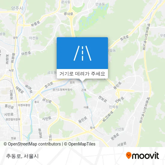 추동로 지도