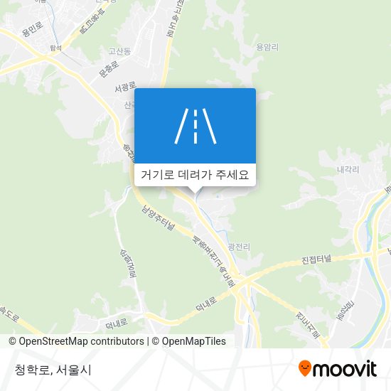 청학로 지도