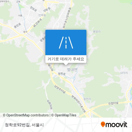 청학로92번길 지도