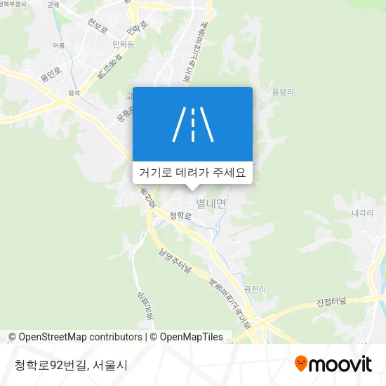 청학로92번길 지도