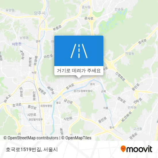 호국로1519번길 지도