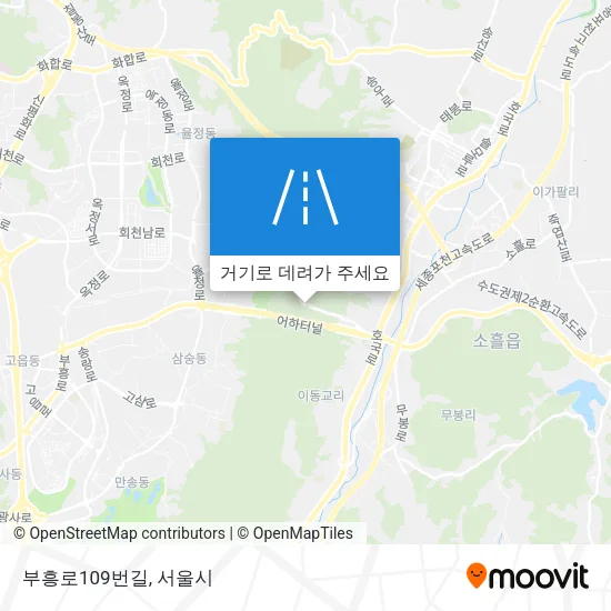 부흥로109번길 지도