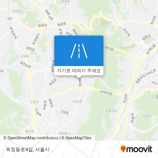 옥정동로4길 지도