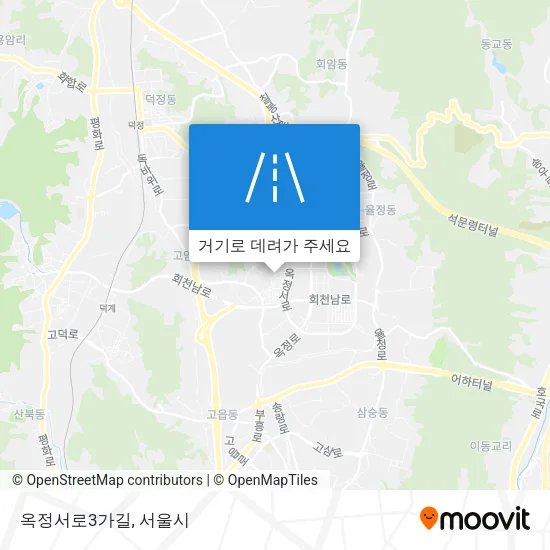 옥정서로3가길 지도