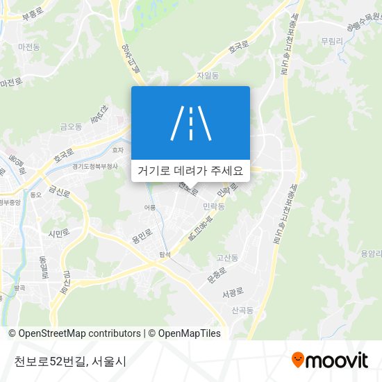천보로52번길 지도