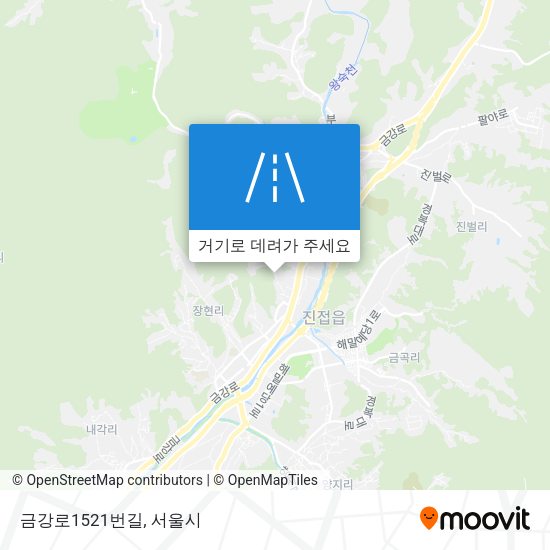 금강로1521번길 지도