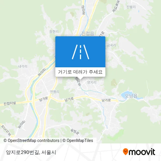 양지로290번길 지도