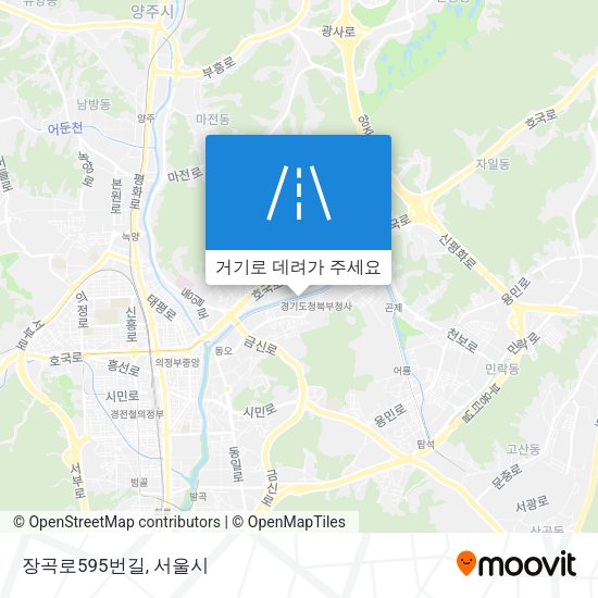 장곡로595번길 지도