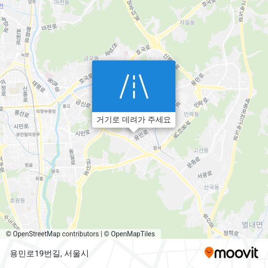 용민로19번길 지도