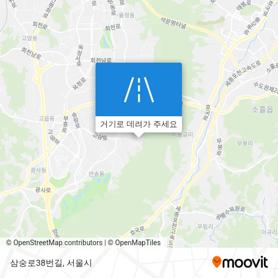 삼숭로38번길 지도