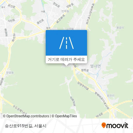 송산로915번길 지도