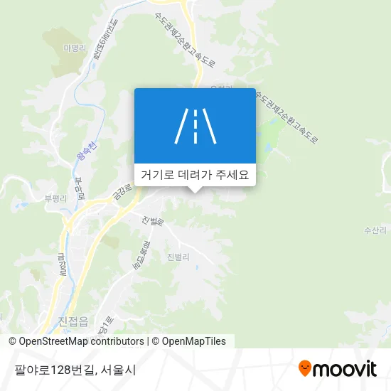 팔야로128번길 지도