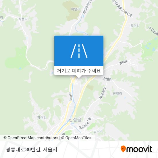 광릉내로30번길 지도