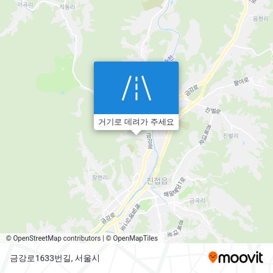 금강로1633번길 지도